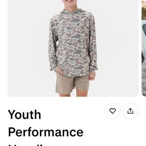 NWT BURLEBO Kids Camouflage Hoodie